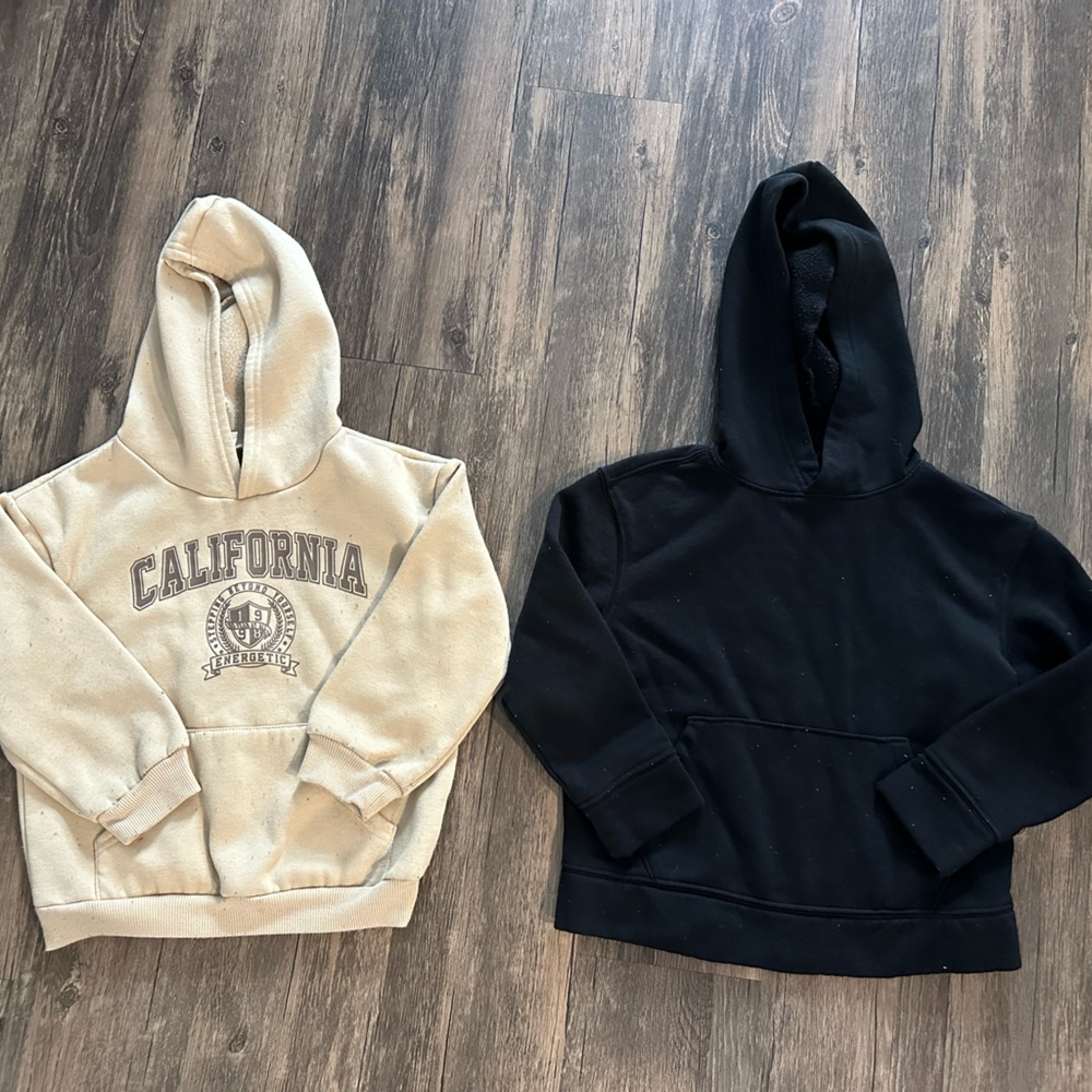 Toddler hoodies (two) size 6